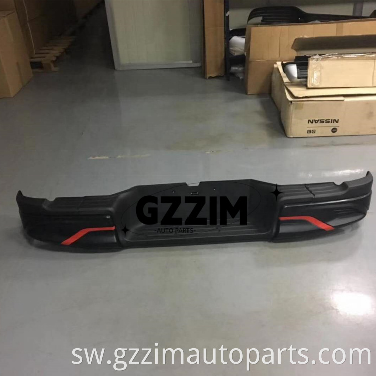 Sehemu za gari auto ABS Plastiki nyuma bumper walinzi kwa Hilux Revo Vigo 2016+